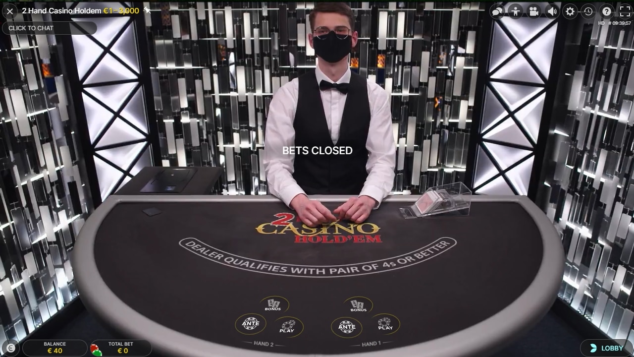 casino 2-hand holdem