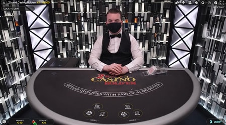 2 hand casino holdem evolution