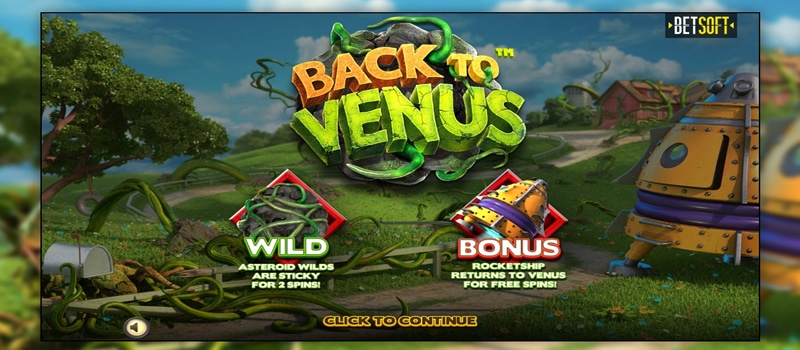 de volta ao jackpot de vénus