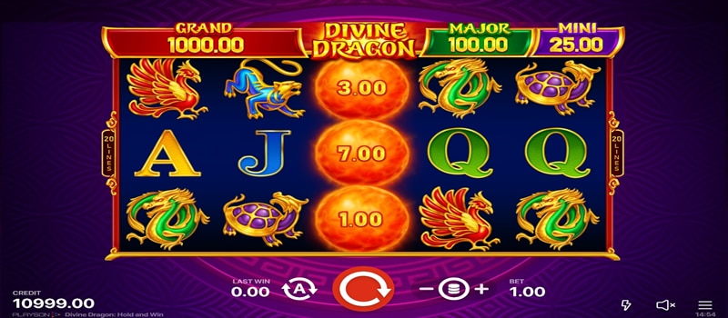 jackpot dragão divino