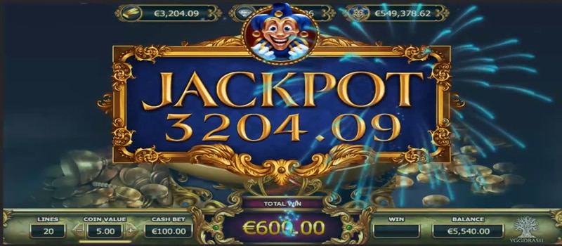 fortuna do império do jackpot