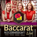 no commission baccarat live