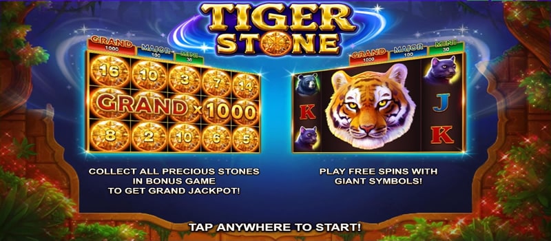 jackpot de pedra do tigre